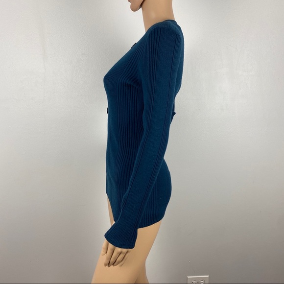 NEW JASON WU V-NECK WOOL SWEATER - Picture 3 of 5